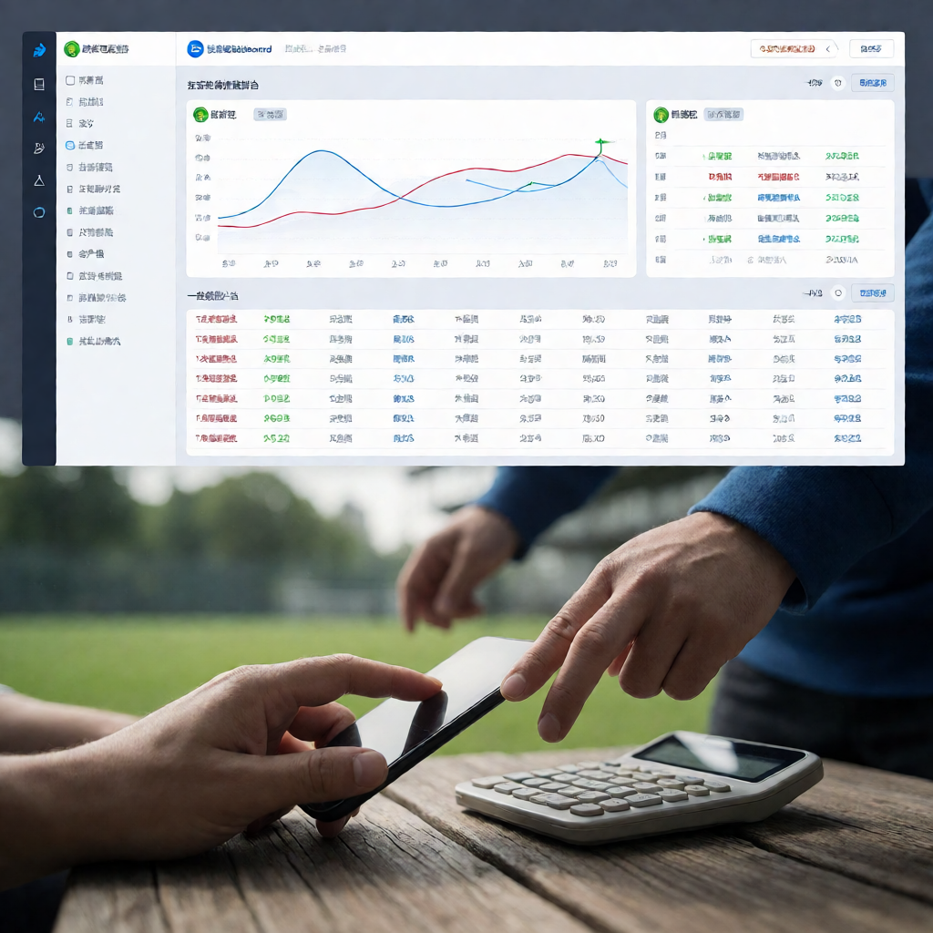 谈球吧APP数据Dashboard展示